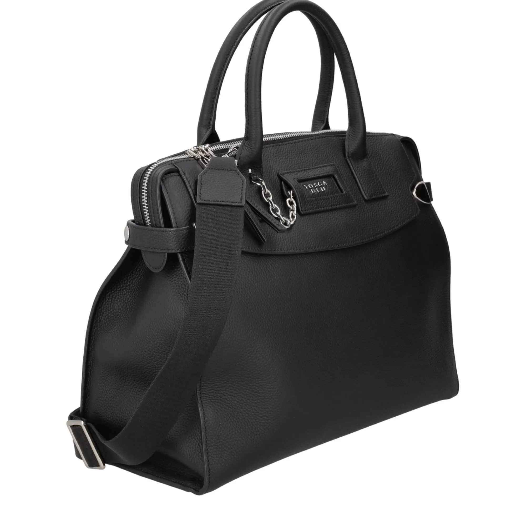 Borse Business*Tosca Blu Borsa Da Lavoro "Yale" Nera Nero