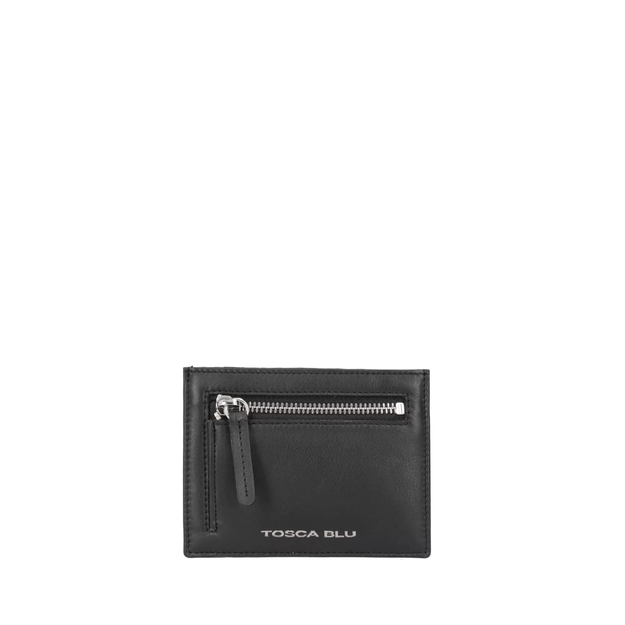 Portafogli E Portachiavi*Tosca Blu Portatessere "Basic Wallets" Nero