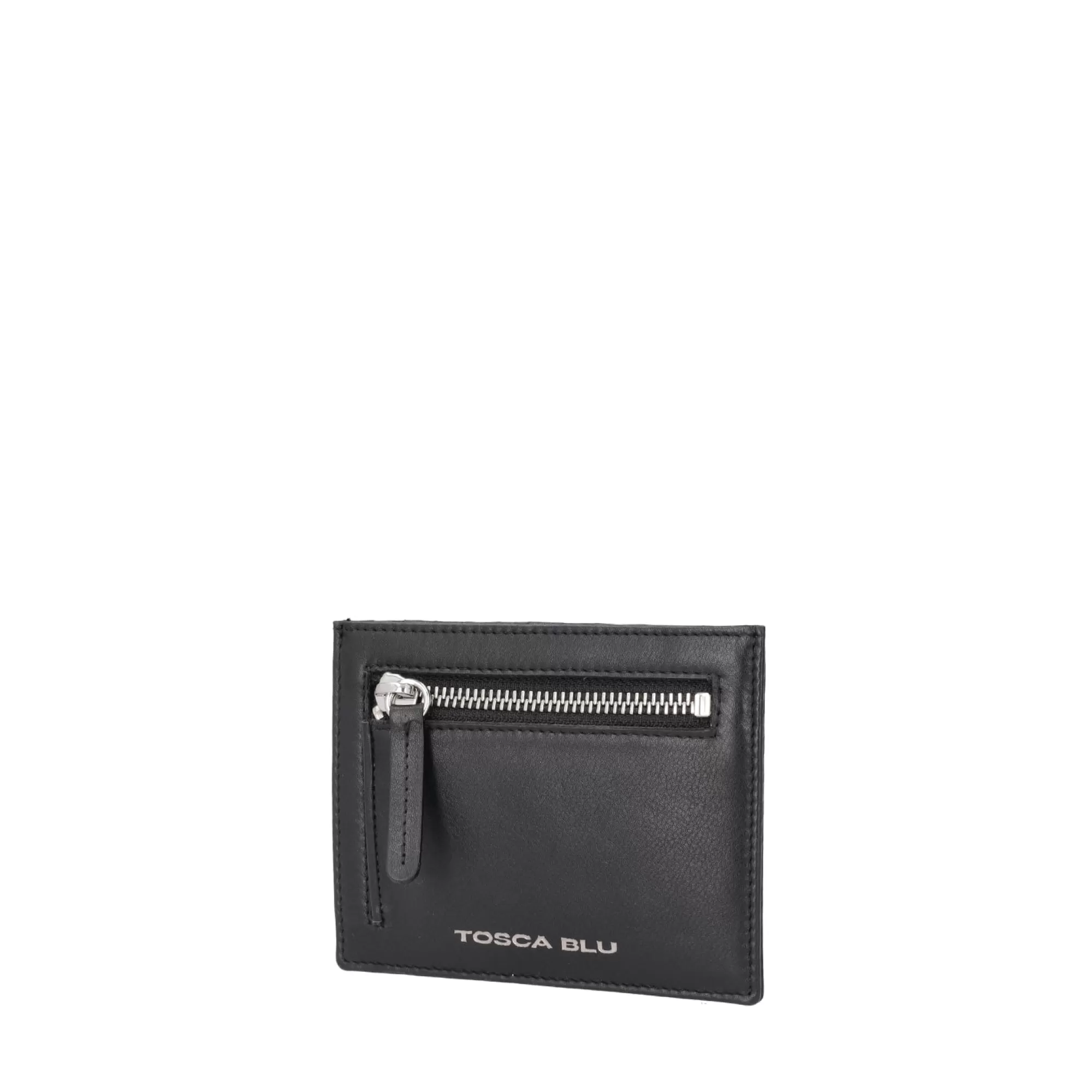 Portafogli E Portachiavi*Tosca Blu Portatessere "Basic Wallets" Nero