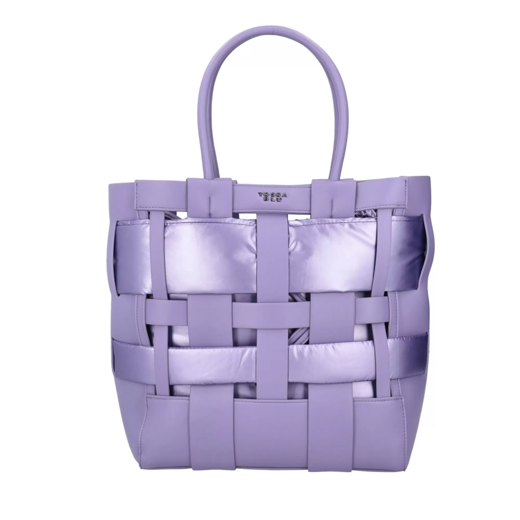 Shopping Bag*Tosca Blu Shopping Bag "Pan Di Spagna" Violetto Viola