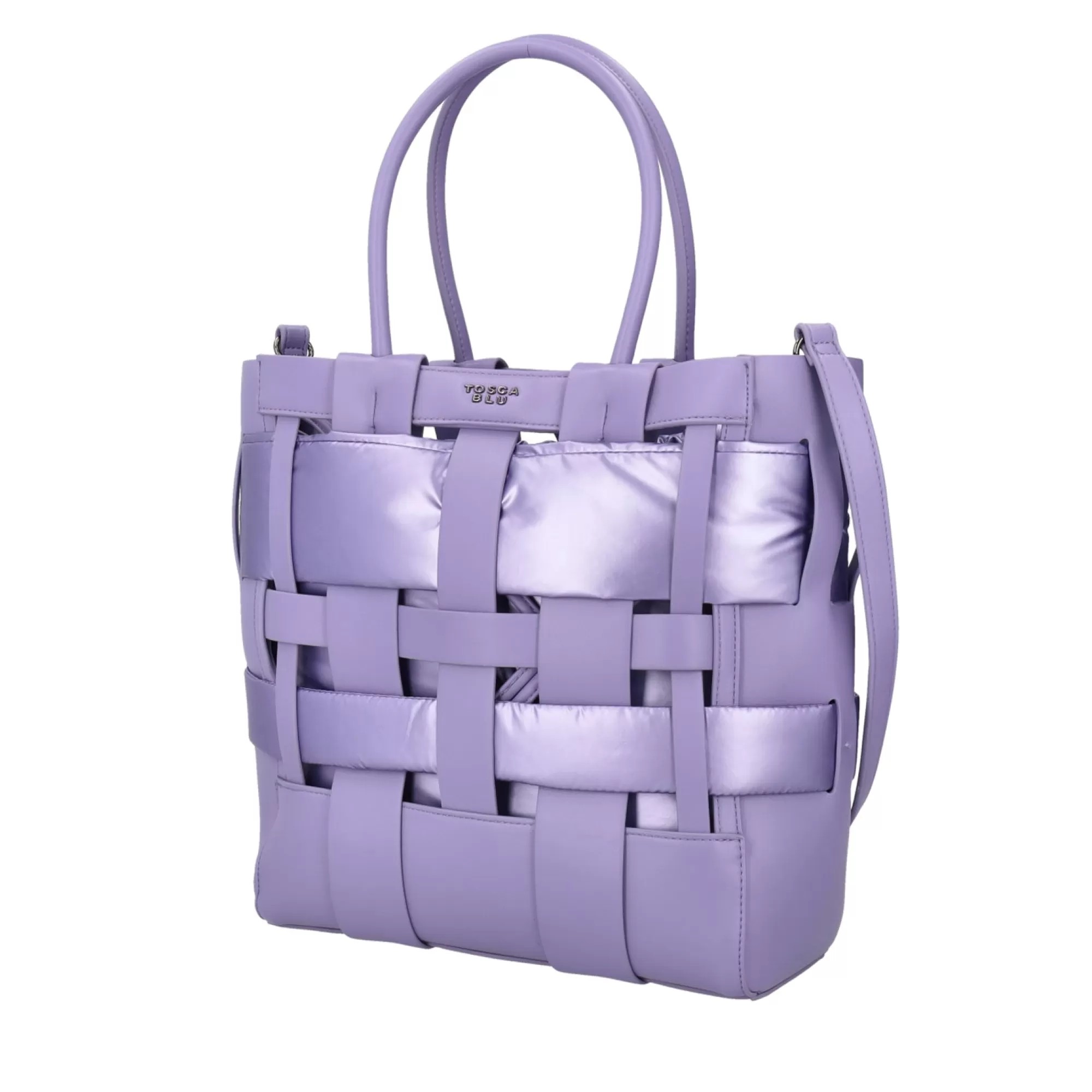 Shopping Bag*Tosca Blu Shopping Bag "Pan Di Spagna" Violetto Viola