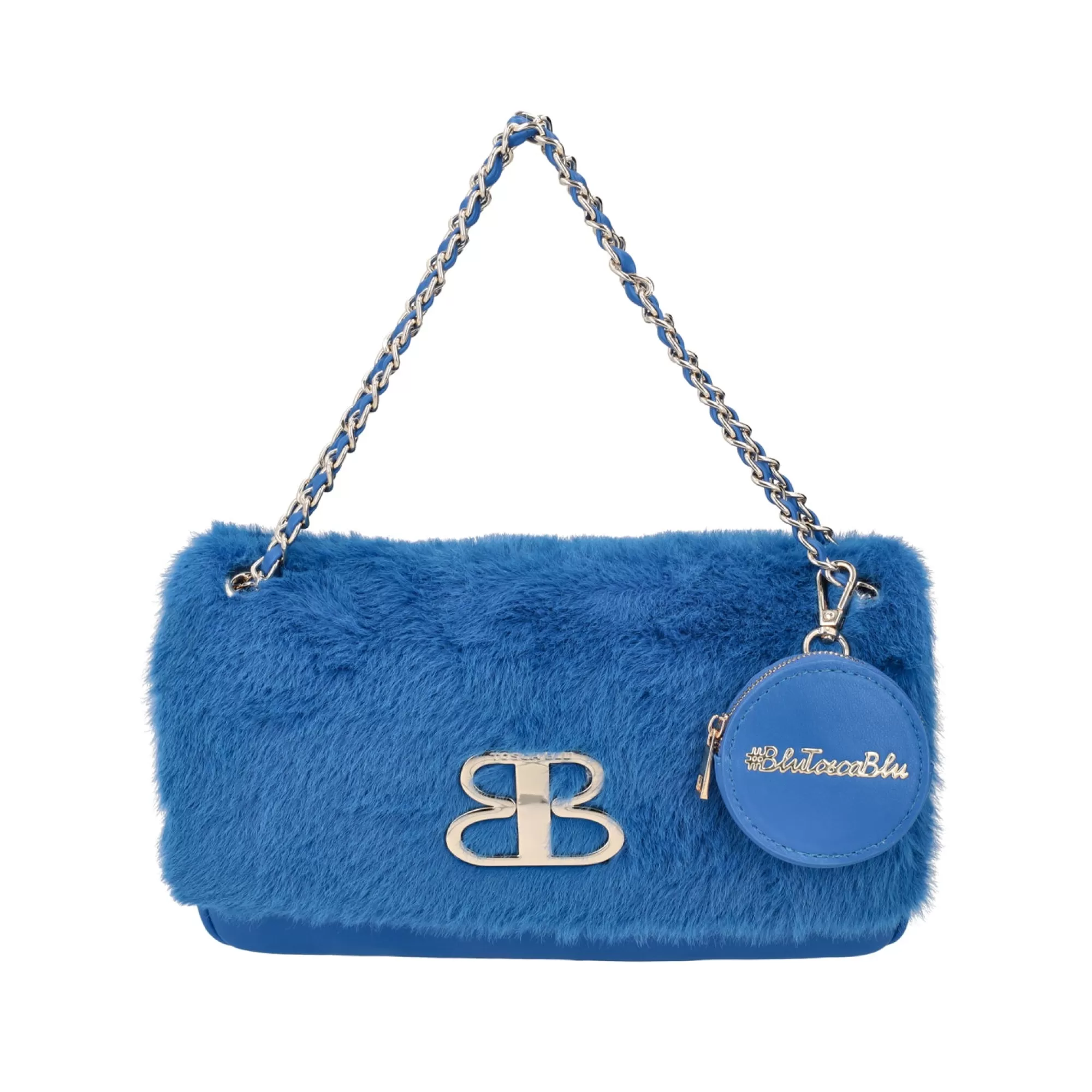 Borse A Tracolla*Tosca Blu Tracolla "Zucchero" Ette Con Logo Blu