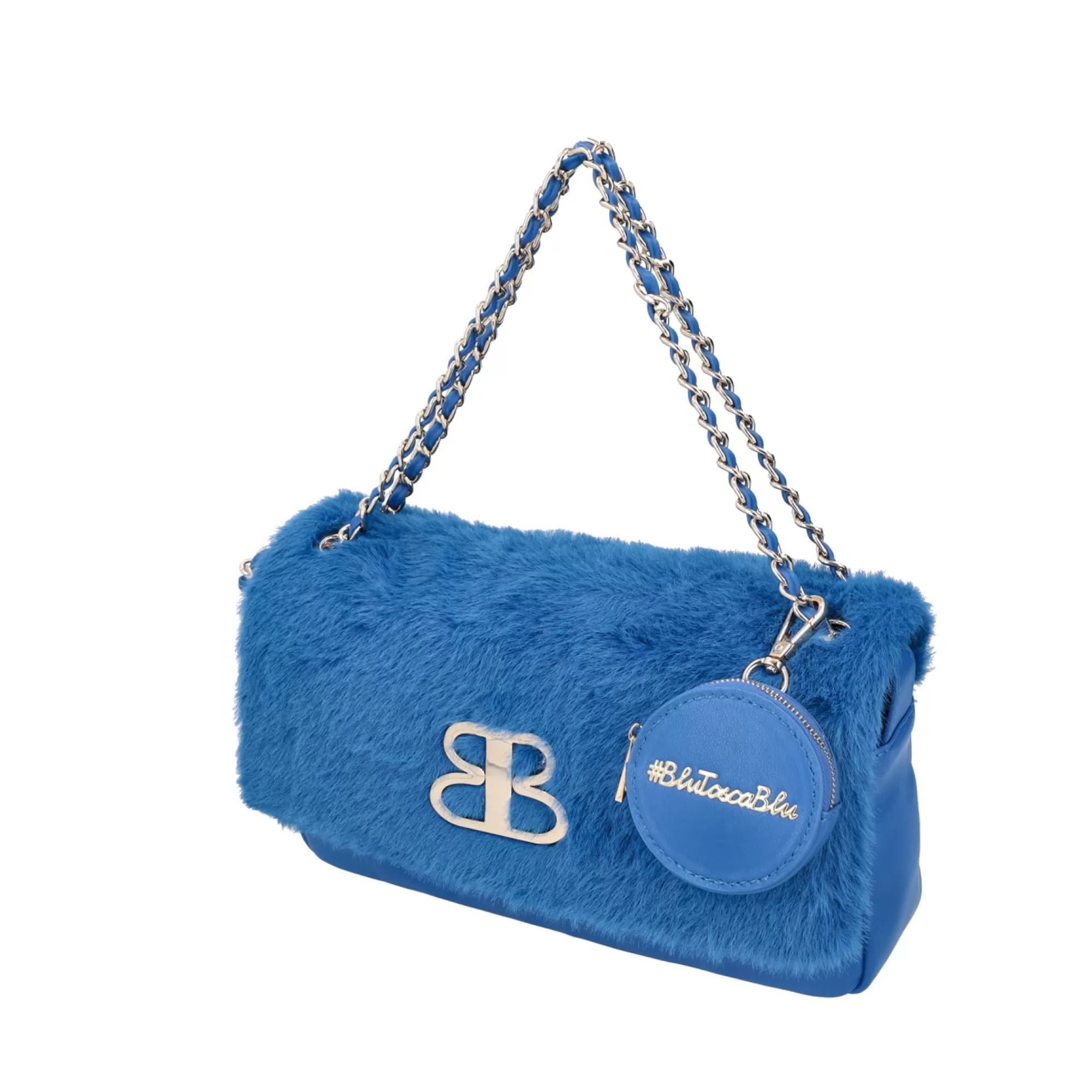 Borse A Tracolla*Tosca Blu Tracolla "Zucchero" Ette Con Logo Blu